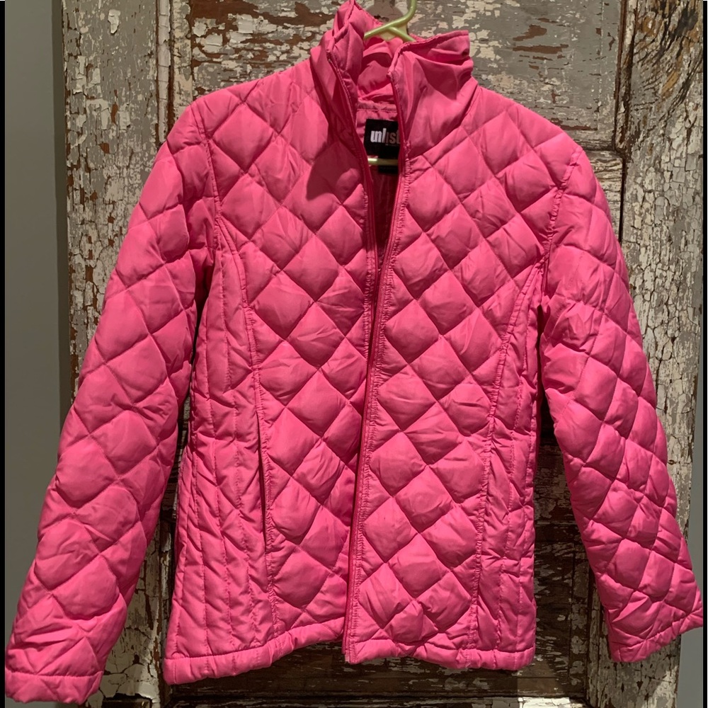 Pink Quilted Jacket